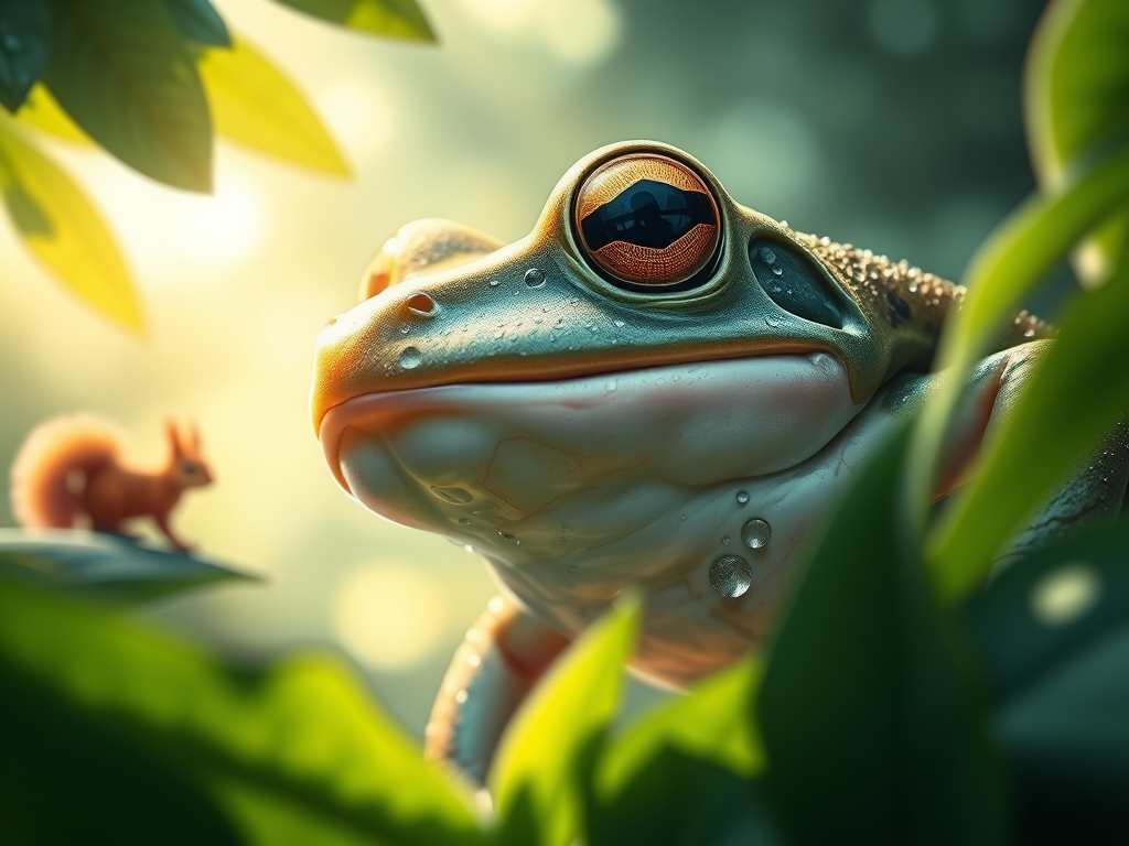 Signs from Nature: Frogs and Squirrels – Kestrel the Druid